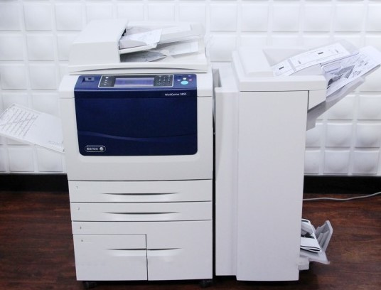 ماكينة تصوير مستندات Xerox WorkCentre 5855 استيراد