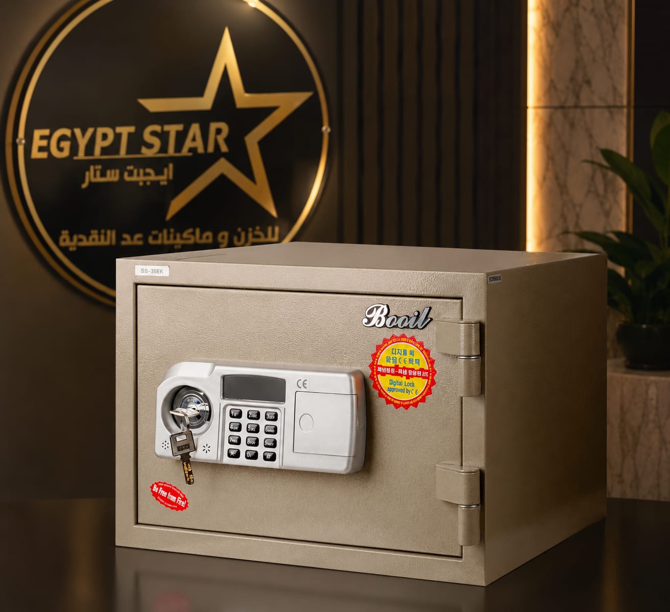خزنة Booil الكورية الأصلية – أمان وثقة بلا حدود