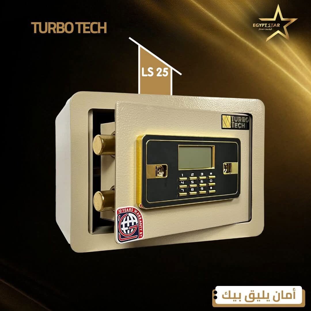 خزنة Turbo Tech LS25 – أمانك في مكانه الصح!