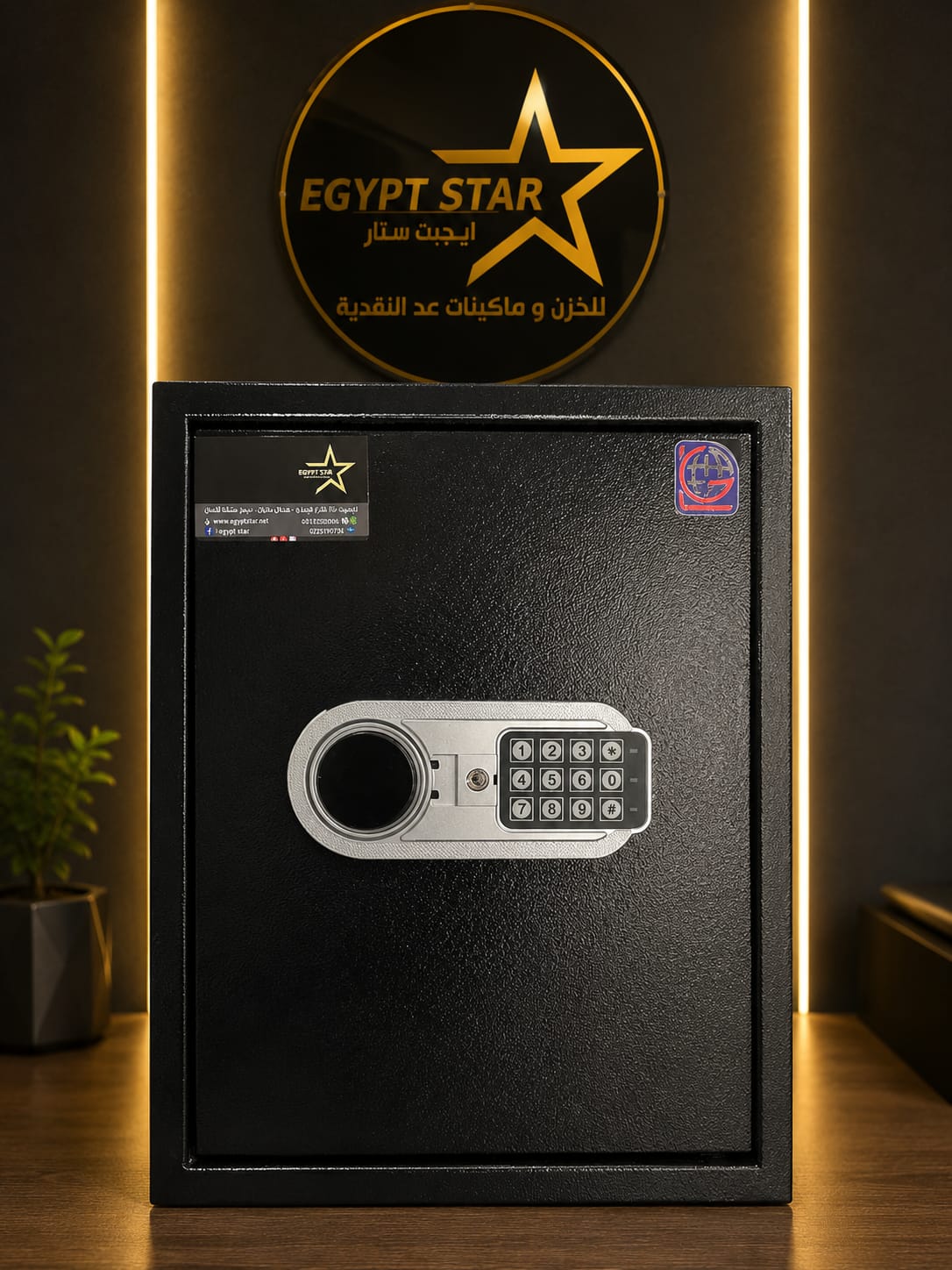 خزنة إلكترونية عالية الأمان من Egypt Star