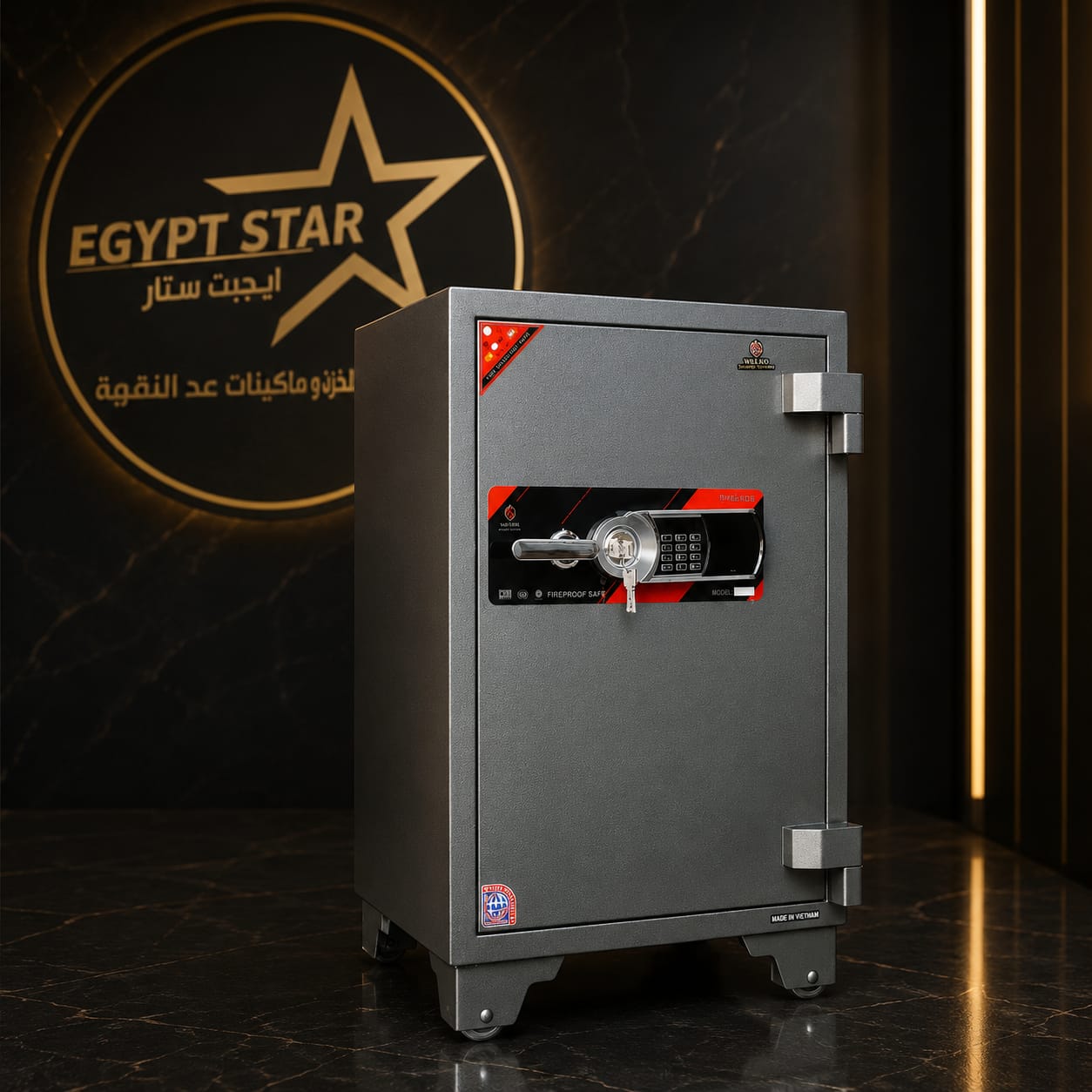 خزنة فولتكس مقاومة وحماية عالية مع EGYPT STAR