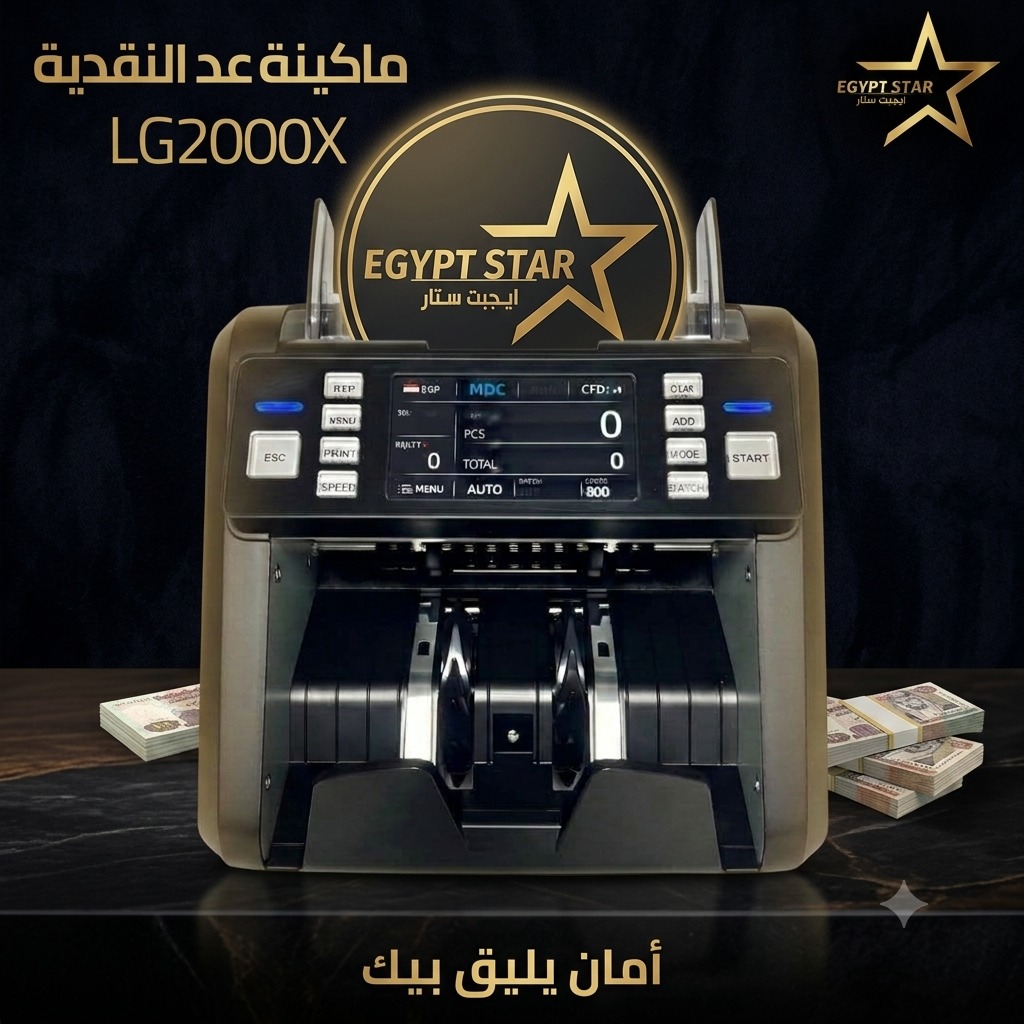 ماكينة العد LG2000X – القوة، السرعة، والدقة