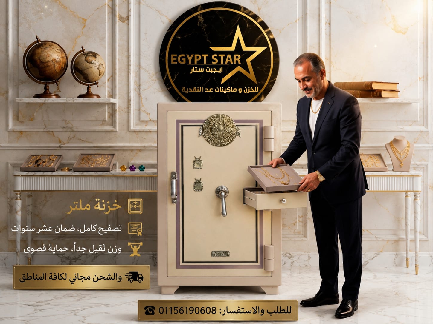 لخزن الميلنر لتجار الدهب ومكاتب الصرافه 🔥🔥