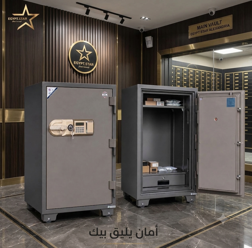 🔐 خزنة أمان قوية بتصميم احترافي 💪 حماية قصوى لمقتنيات