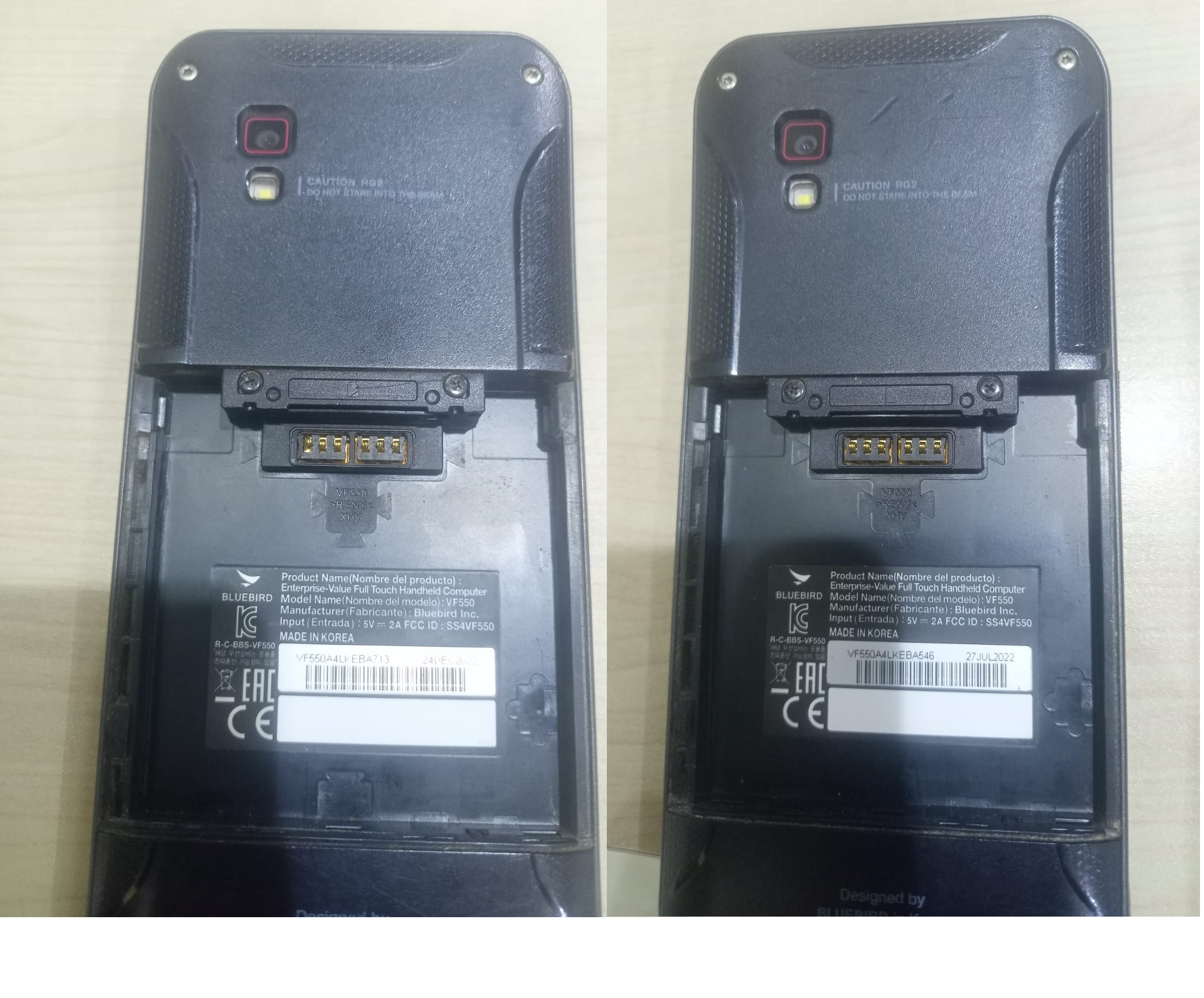 Bluebird VF550 mobile terminal