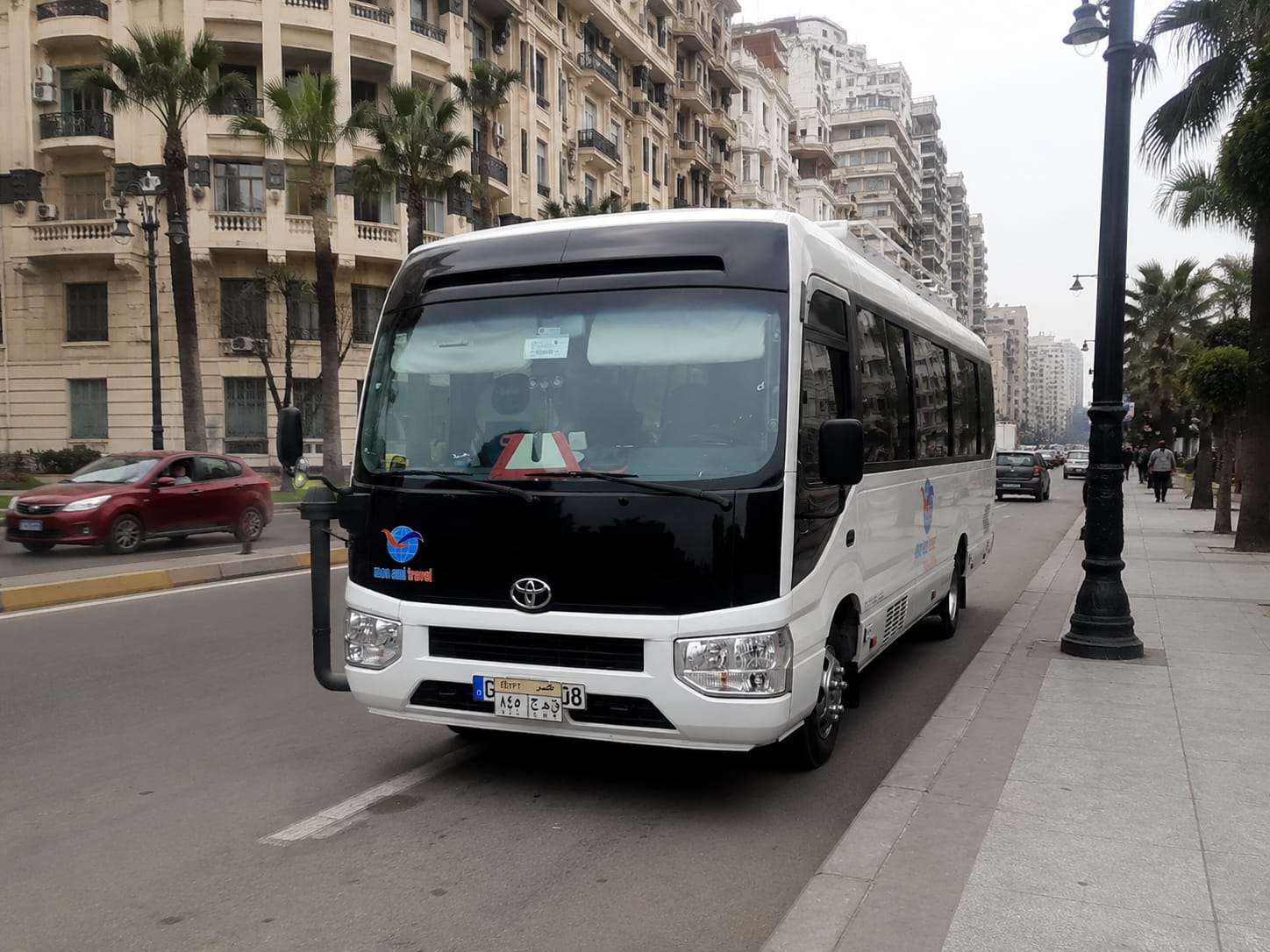 luxury airport transfer sedan car with driver private