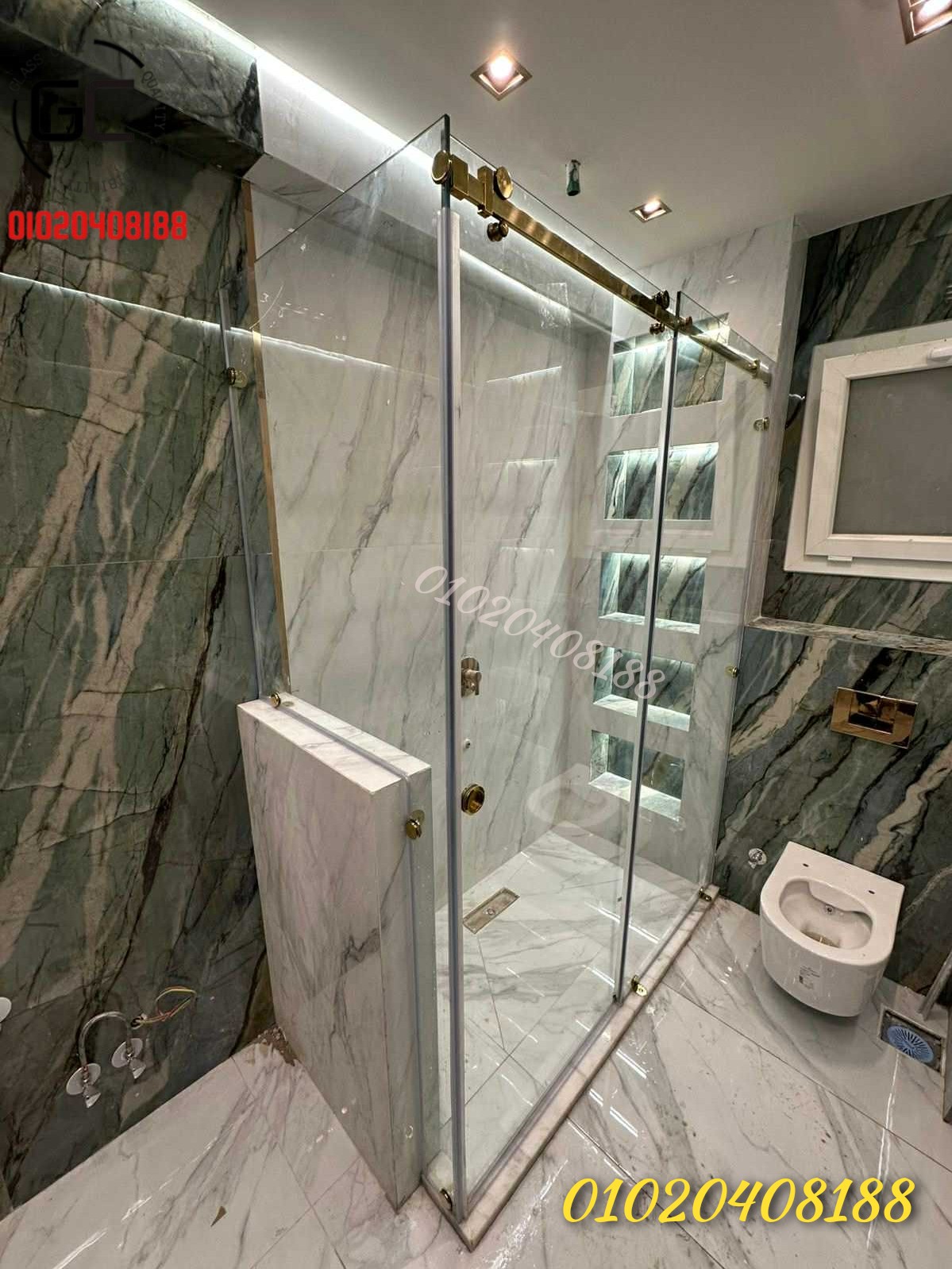 تركيب كبائن شاور ديكور حمامات حديث