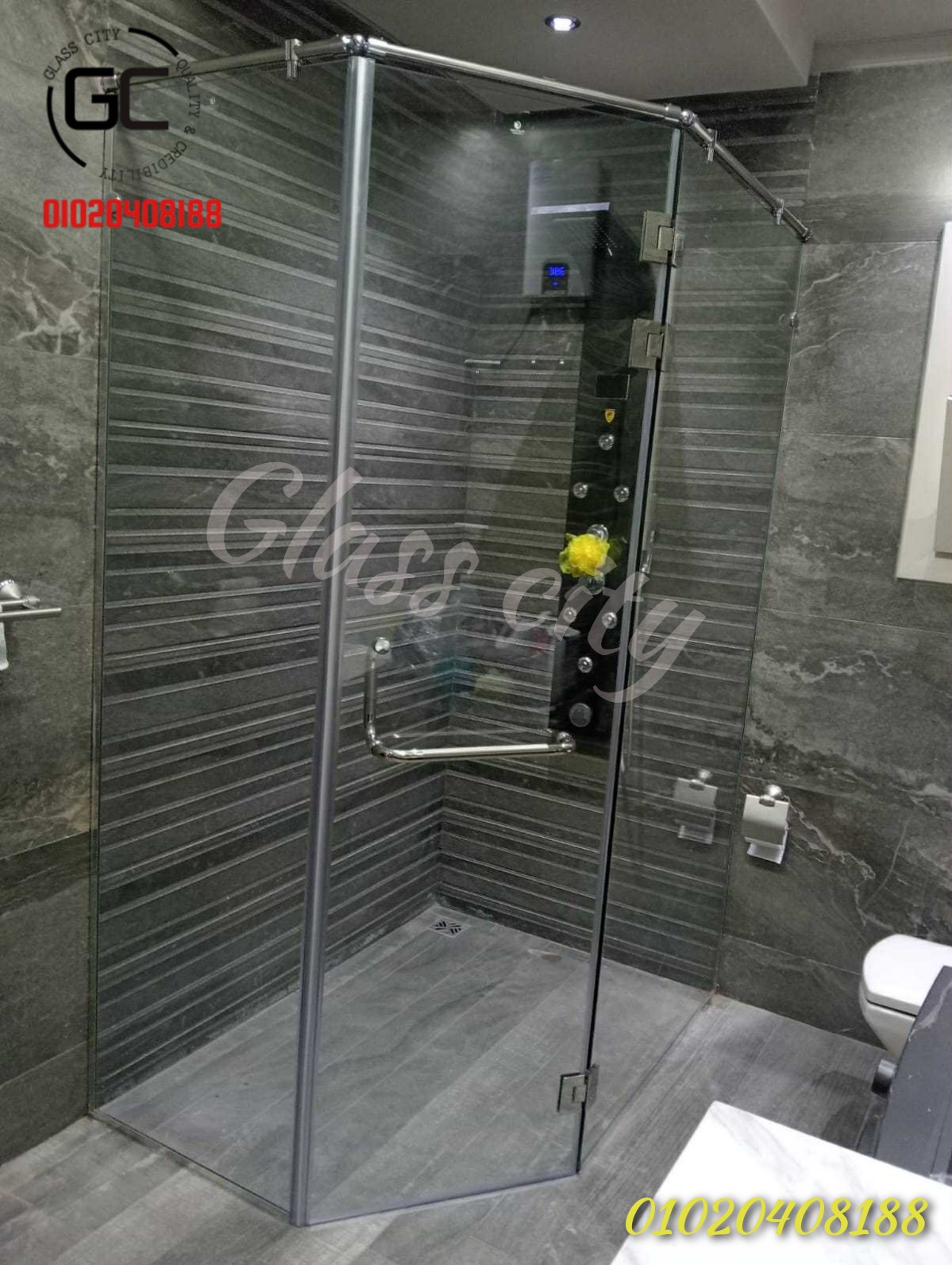 تركيب كبائن شاور ديكور حمامات حديث