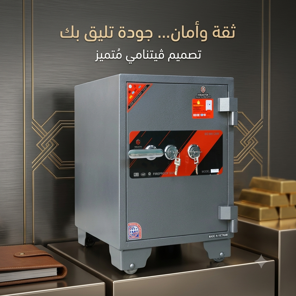 💬 لأن الأمان الحقيقي يبدأ من اختيار الخزنة المناسبة.
