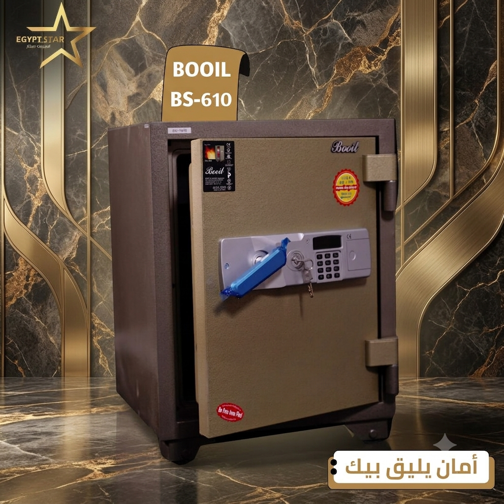 🛡️ خزنة بويل BS-610 – حماية قوية لمقتنياتك